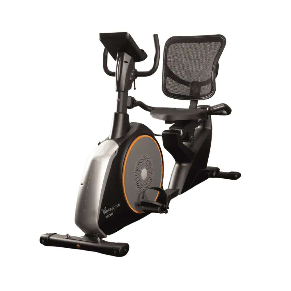 Bicicleta Ergométrica Horizontal Comercial RB 1002 - Equipamento profissional para academia